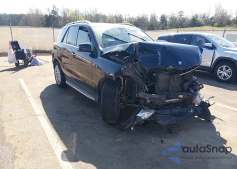 2015 Mercedes-Benz Ml 350 из США, поврежденный, VIN 4JGDA5JB8FA523468